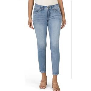 Democracy Ab Solution Petite Straight Leg Jeans Size 8 Women